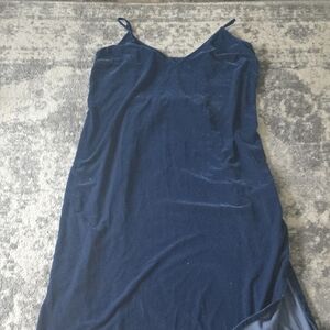 Old Navy Navy Blue Smocked Dress